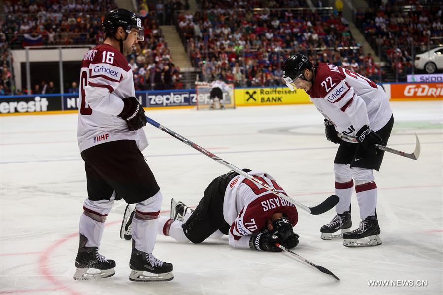 Хоккей -- Чемпионат мира-2016, групповой этап: обзор матча Латвия -- Россия