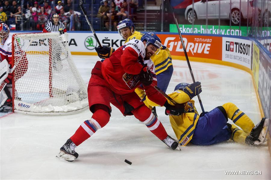 Хоккей -- Групповой этап чемпионата мира -- 2016: Швеция -- Чехия