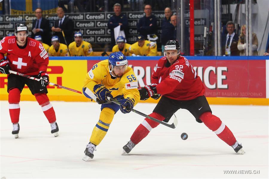 Хоккей -- Групповой этап чемпионата мира -- 2016: Швеция -- Швейцария