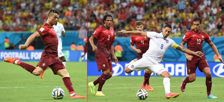 Футбол -- ЧМ-2014: Португалия сыграла вничью с США