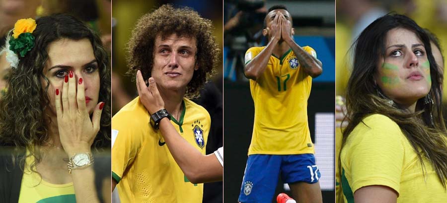 Фотоленты: Бразилия слезам не верит