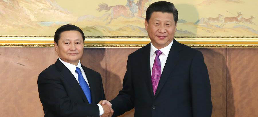 Встреча премьер-министра Монголии с председателем КНР