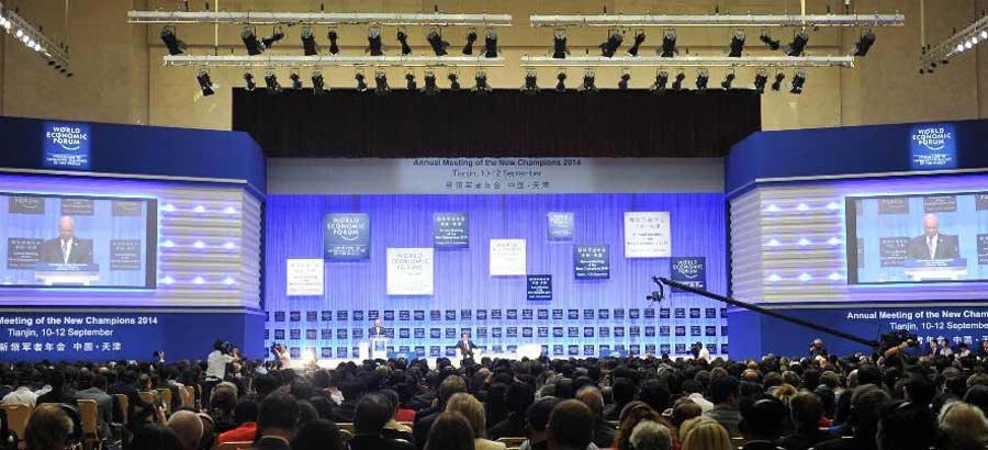 В Китае открылось ежегодное совещание Всемирного экономического форума "Летний Давос-2014"