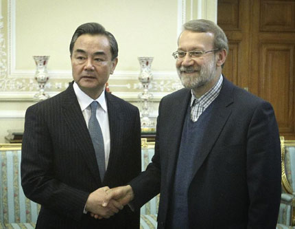 Председатель парламента Ирана А. Лариджани встретился с Ван И