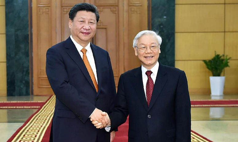Си Цзиньпин встретился с генсеком ЦК КПВ Нгуен Фу Чонгом