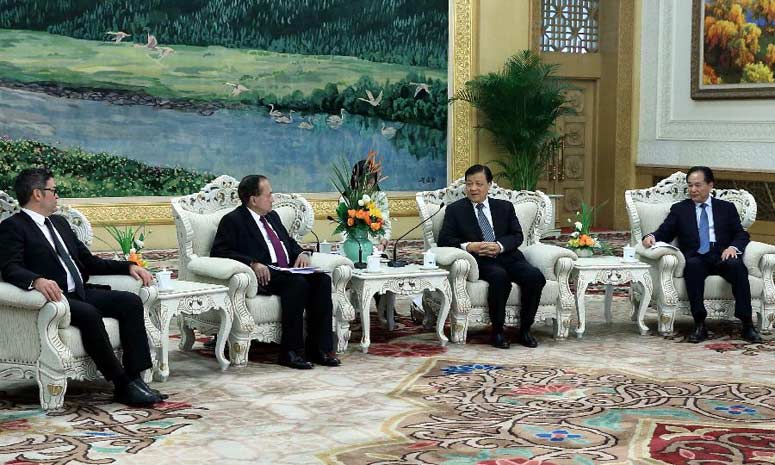 Лю Юньшань провел встречу с представителями участников Первого саммита стран БРИКС