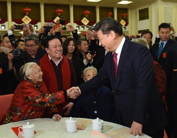 ЦК КПК и Госсовет КНР провели новогоднюю встречу