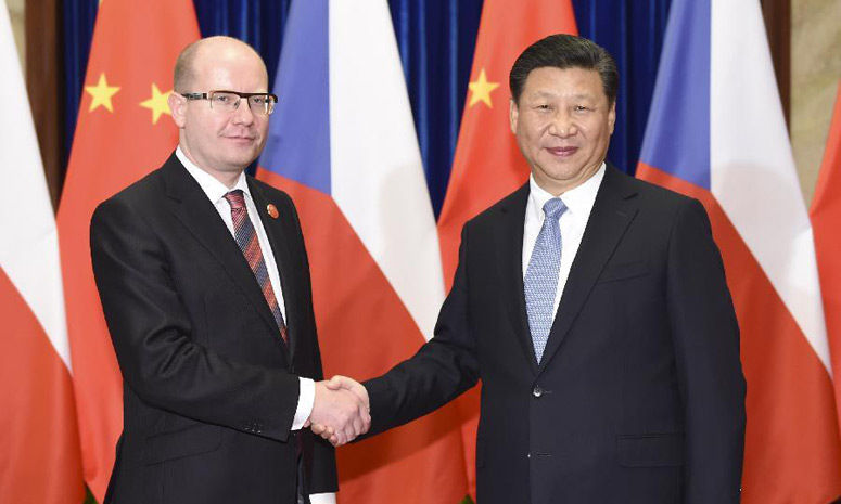 Си Цзиньпин встретился с премьер-министром Чехии