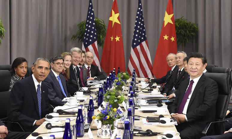 В Вашингтоне состоялась встреча Си Цзиньпина и Барака Обамы