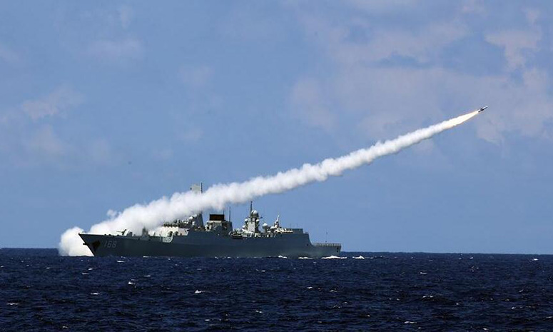 ВМС Китая провели учения в Южно-Китайском море
