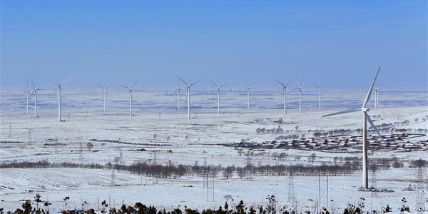 Мощность ветроэлектростанций в Северном Китае превысила 10 млн кВт