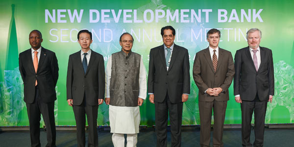 В Нью-Дели состоялось 2-е годовое заседание совета управляющих Нового банка развития БРИКС
