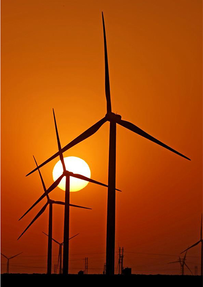Энергия ветра на равнинах Синьцзяна