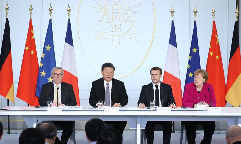 Си Цзиньпин принял участие в Китайско-французском форуме по глобальному управлению и выступил с речью