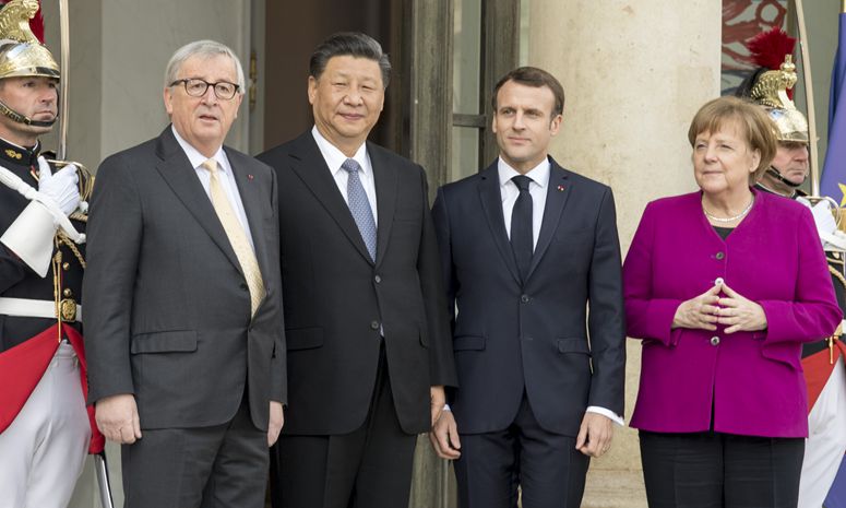 Си Цзиньпин встретился с европейскими лидерами