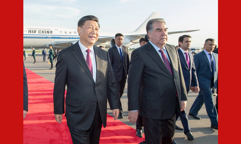 Си Цзиньпин прибыл в Душанбе для участия в 5-м саммите СВМДА и совершения государственного визита в Республику Таджикистан