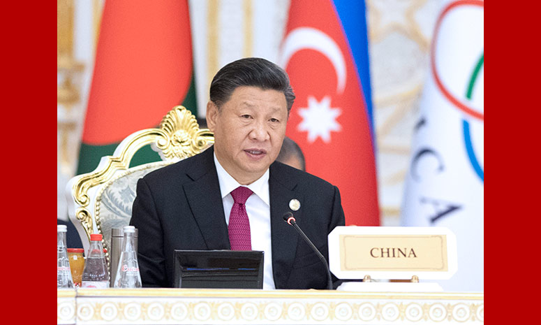 Си Цзиньпин подчеркнул необходимость совместно создавать новую обстановку безопасности и развития в Азии на 5-м саммите СВМДА
