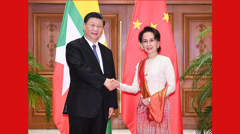 Си Цзиньпин провел официальные переговоры с Аун Сан Су Чжи