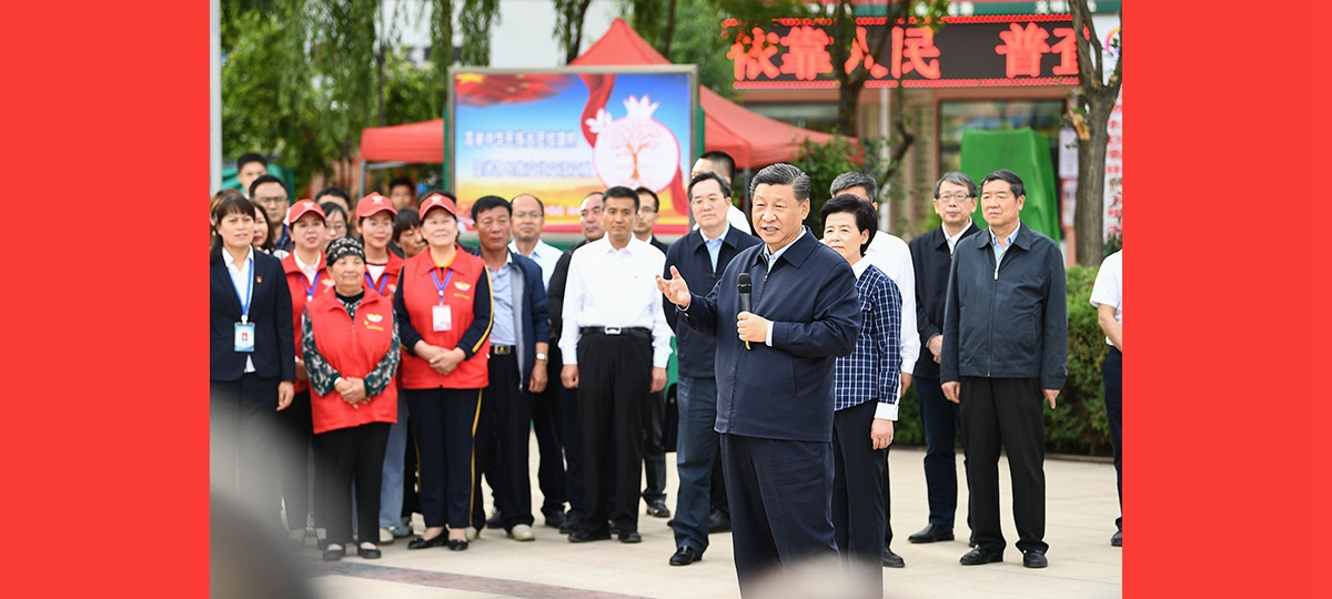 Си Цзиньпин посетил с инспекцией Нинся-Хуэйский АР