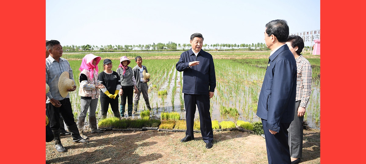 Си Цзиньпин подчеркнул важность победы в борьбе с бедностью во время инспекционной поездки в Нинся-Хуэйский автономный район