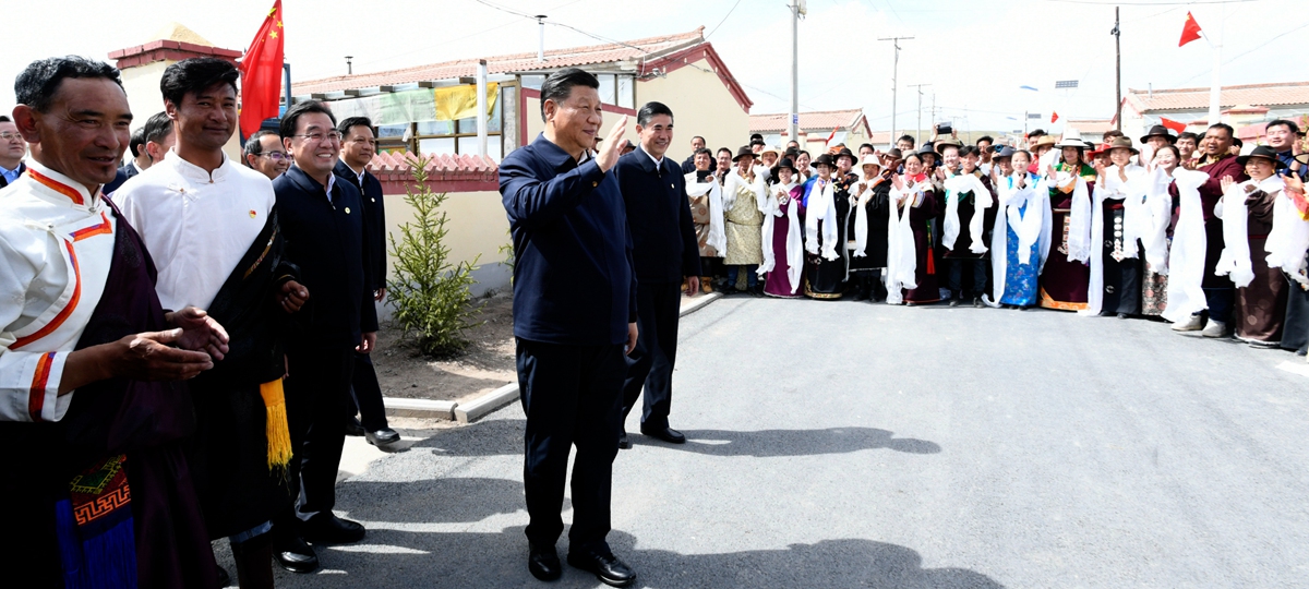 Си Цзиньпин продолжил инспекционную поездку по провинции Цинхай