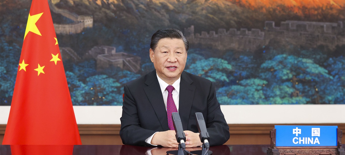 Си Цзиньпин выступил с речью по видеосвязи на пленарном заседании 6-го Восточного экономического форума