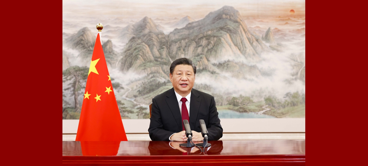 Си Цзиньпин присутствовал на виртуальном заседании ВЭФ-2022 и выступил на нем с речью