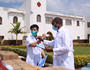Китайская медицинская бригада пожертвовала медицинские принадлежности для больницы Кибунго в Руанде
