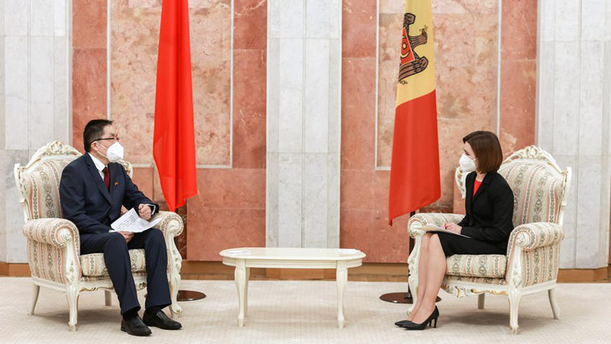 Молдова надеется на выход молдавско-китайских отношений на новый уровень -- президент