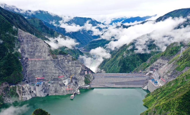 Все блоки самой высокогорной в Китае мега-ГЭС введены в коммерческую эксплуатацию