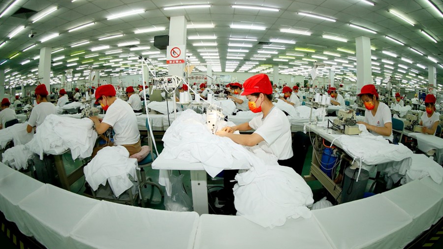В швейной промышленности Китая наблюдался рост доходов и прибыли в январе-сентябре 2022 года