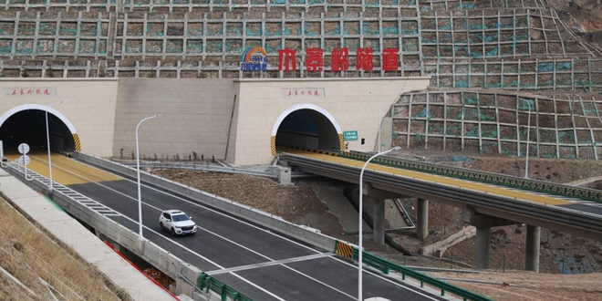 Открыто движение на скоростной автомагистрали G75 Ланьчжоу-Хайкоу