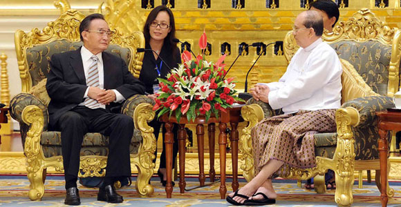 У Банго встретился с президентом Мьянмы У Тхейн Сейном