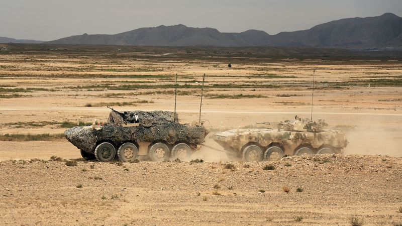 В рамках китайско-российских совместных военных учений "Запад/Взаимодействие-2021" проводится адаптивная тренировка