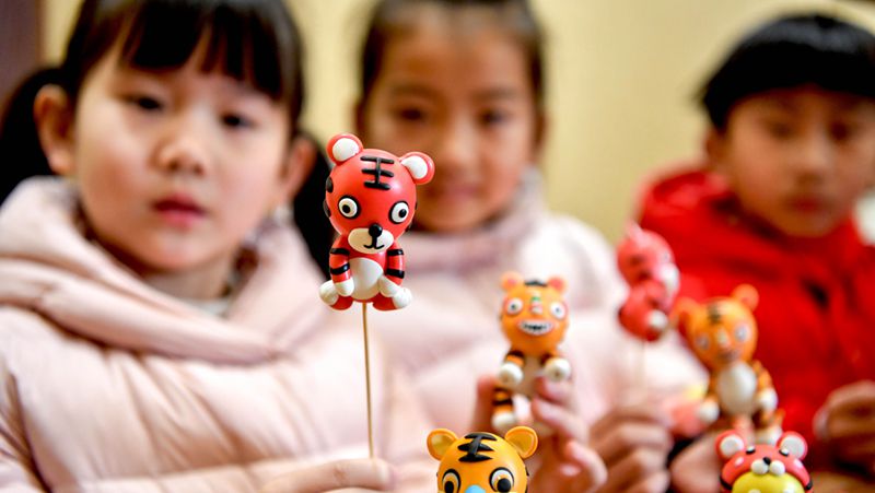 В Китае встречают год Тигра