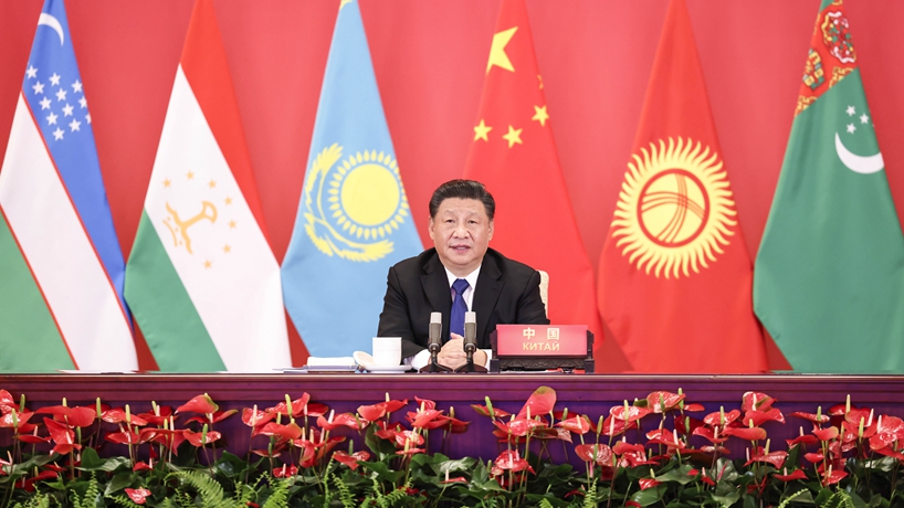 Си Цзиньпин провел онлайн-саммит по случаю 30-летия дипотношений между КНР и пятью странами Центральной Азии