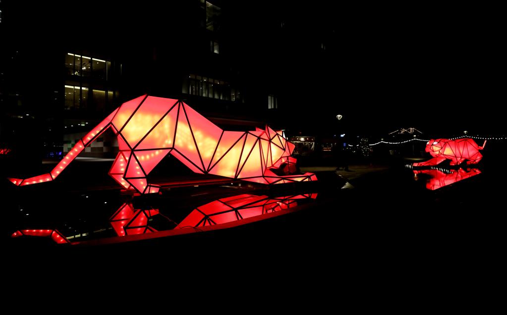 Фестиваль световых объектов в Лондоне