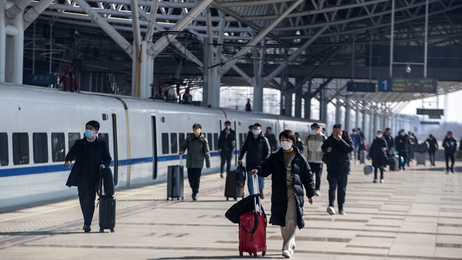 В Китае объем пассажиропотока на транспорте превысит 1 млрд человеко-раз во время периода "чуньюнь" 2022 года