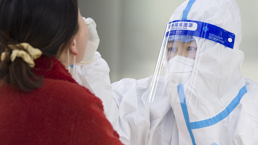 В китайском городе Чанчунь проходит общегородское тестирование на нуклеиновые кислоты COVID-19
