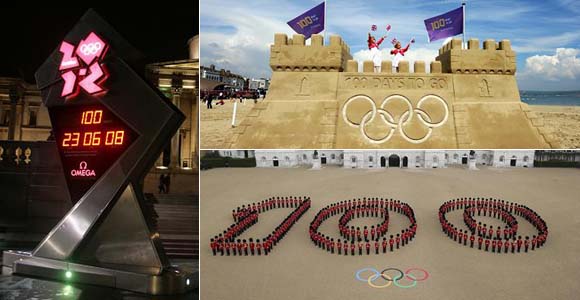 Фоторепортаж к отсчету 100 дней до Олимпиады