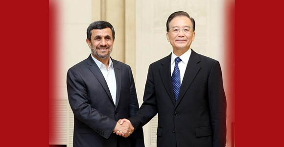 Встреча Вэнь Цзябао с президентом Ирана