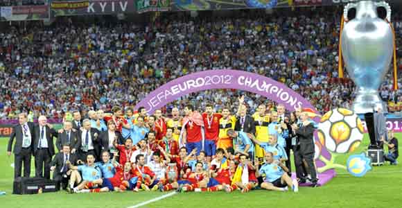 Сборная Испании в третий раз стала Чемпионом Европы по футболу