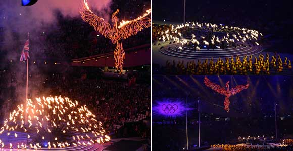 Факел лондонской Олимпиады погашен