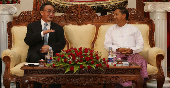 У Банго встретился с главой мьянмской области Янгон