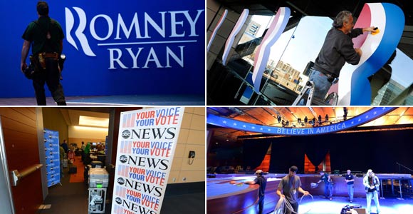 Предвыборный штаб Ромни готовится ко дню выборов 6 ноября
