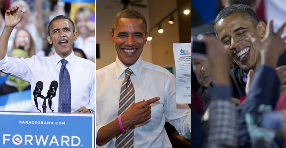 Б. Обама выиграл на президентских выборах в США