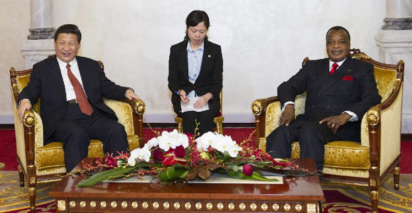 Си Цзиньпин провел переговоры с президентом Республики Конго