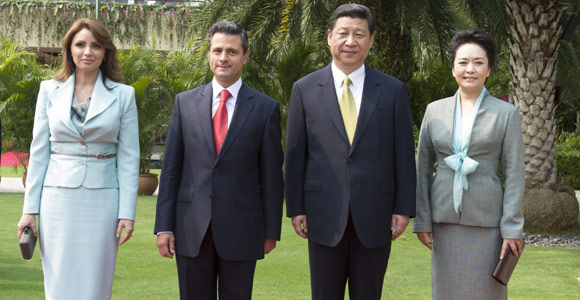 Председатель КНР Си Цзиньпин провел переговоры с президентом Мексики