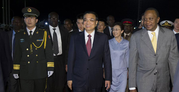Премьер Госсовета КНР прибыл с визитом в Кению