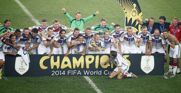 Сборная Германии стала чемпионом мира по футболу